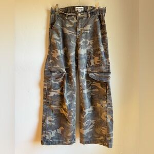 Camo cargo pants